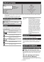 Preview for 2 page of Makita UB003C Instruction Manual