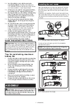 Preview for 7 page of Makita UB003C Instruction Manual