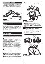 Preview for 10 page of Makita UB003C Instruction Manual