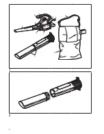 Предварительный просмотр 2 страницы Makita UB0800 Original Instructions Manual