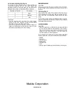 Preview for 8 page of Makita UB120D User Instructions