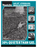 Preview for 1 page of Makita UB360DWB Manual