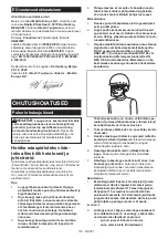 Предварительный просмотр 118 страницы Makita UB401MP Original Instruction Manual