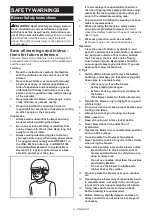 Предварительный просмотр 8 страницы Makita UB402MP Original Instruction Manual