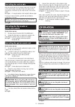 Preview for 11 page of Makita UB402MP Original Instruction Manual