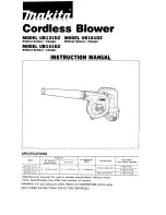 Makita UBlPlDZ Instruction Manual preview