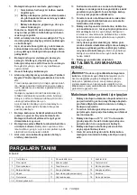 Предварительный просмотр 139 страницы Makita UC002G Instruction Manual