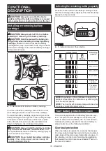 Preview for 10 page of Makita UC003G Instruction Manual