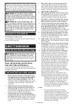 Preview for 11 page of Makita UC004G Instruction Manual