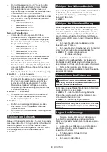 Preview for 48 page of Makita UC004G Instruction Manual