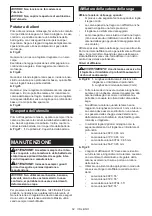 Preview for 62 page of Makita UC004G Instruction Manual