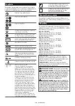 Preview for 126 page of Makita UC004G Instruction Manual