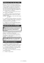 Preview for 137 page of Makita UC004G Instruction Manual