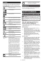 Preview for 10 page of Makita UC007G Instruction Manual