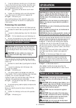 Preview for 18 page of Makita UC007G Instruction Manual