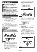 Предварительный просмотр 19 страницы Makita UC011G Instruction Manual