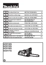 Preview for 1 page of Makita UC016G Instruction Manual