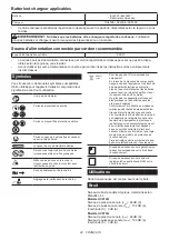 Preview for 24 page of Makita UC017G Instruction Manual