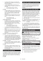 Preview for 64 page of Makita UC017G Instruction Manual