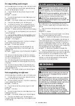 Preview for 75 page of Makita UC017G Instruction Manual