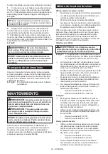 Preview for 93 page of Makita UC017G Instruction Manual