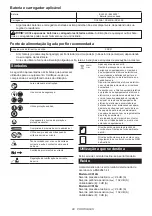 Preview for 98 page of Makita UC017G Instruction Manual