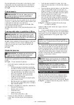 Preview for 107 page of Makita UC017G Instruction Manual