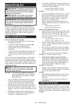 Preview for 108 page of Makita UC017G Instruction Manual