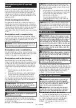 Preview for 118 page of Makita UC017G Instruction Manual