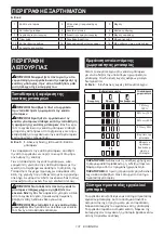 Preview for 131 page of Makita UC017G Instruction Manual