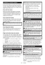 Preview for 146 page of Makita UC017G Instruction Manual