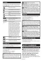 Preview for 9 page of Makita UC100DWA Instruction Manual