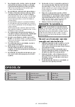 Preview for 22 page of Makita UC100DWA Instruction Manual