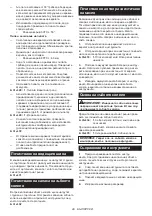 Предварительный просмотр 49 страницы Makita UC100DWA Instruction Manual