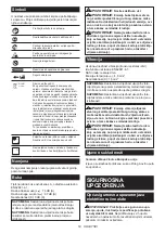 Preview for 53 page of Makita UC100DWA Instruction Manual