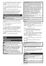 Preview for 58 page of Makita UC100DWA Instruction Manual