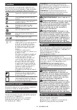 Preview for 63 page of Makita UC100DWA Instruction Manual