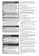 Preview for 92 page of Makita UC100DWA Instruction Manual