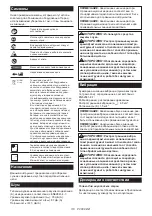 Preview for 110 page of Makita UC100DWA Instruction Manual