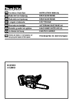 Makita UC250DZ Instruction Manual preview