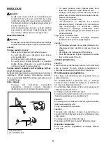 Preview for 87 page of Makita UC250DZ Instruction Manual