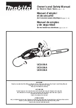 Makita UC3030A Owner'S And Safety Manual preview