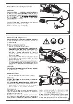 Предварительный просмотр 35 страницы Makita UC3030A Owner'S And Safety Manual