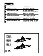 Makita UC3050A Instruction Manual preview