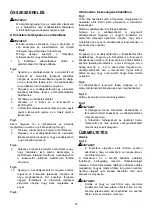 Preview for 78 page of Makita UC3520A Instruction Manual