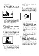 Предварительный просмотр 87 страницы Makita UC3520A Instruction Manual