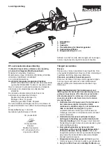 Предварительный просмотр 109 страницы Makita UC3530A Instruction Manual