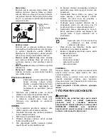 Предварительный просмотр 110 страницы Makita UC3541A Instruction Manual