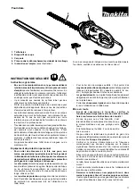 Preview for 17 page of Makita UH 4540, UH 5540, UH 6540 Instruction Manual