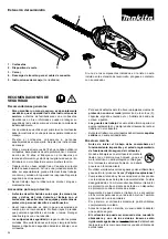 Preview for 24 page of Makita UH 4540, UH 5540, UH 6540 Instruction Manual